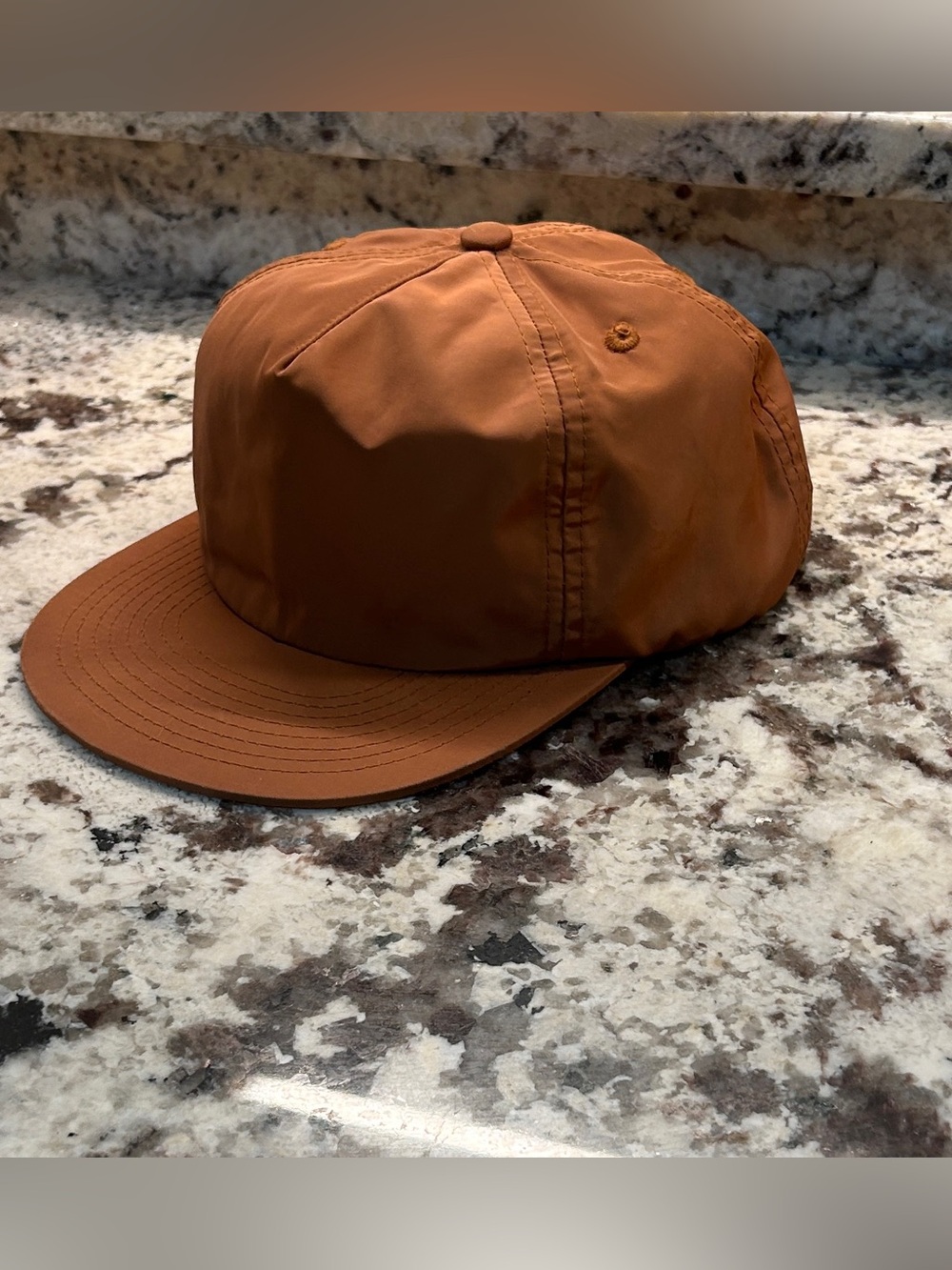 WELD Mfg *Nylon Field Trip Hat* | Unstructured 5 Panel Blank in Terracotta